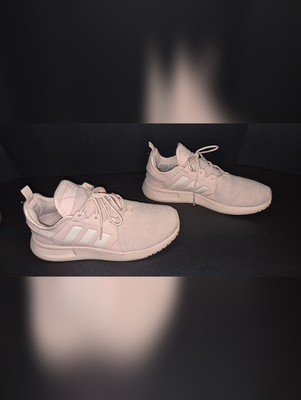 💕ADIDAS X_PLR J Originals Soft Light Baby Pink Sneakers Tennis Shoes W 8.5 Y 7